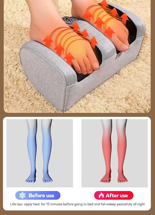 Smart Foot Massager with Heat Therapy for Daily Comfort
