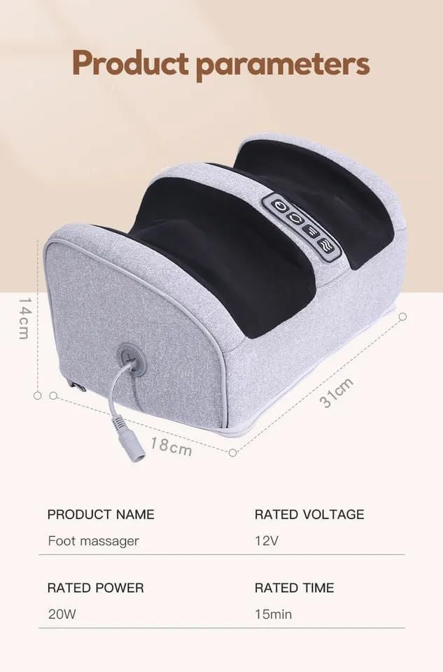 Smart Foot Massager with Heat Therapy for Daily Comfort