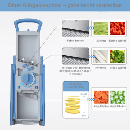 All in One Vegetable Slicer – قطاعة خضار شاملة